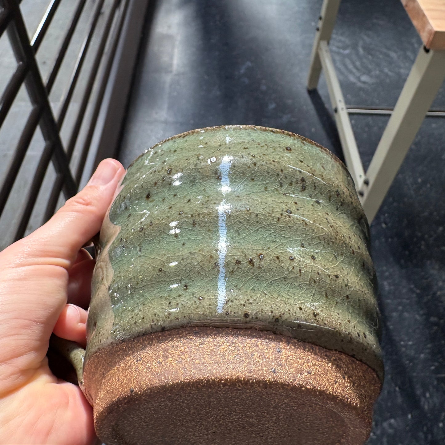 Groovy Multicolor Coffee Mug (14 oz.) | Clay by Tay