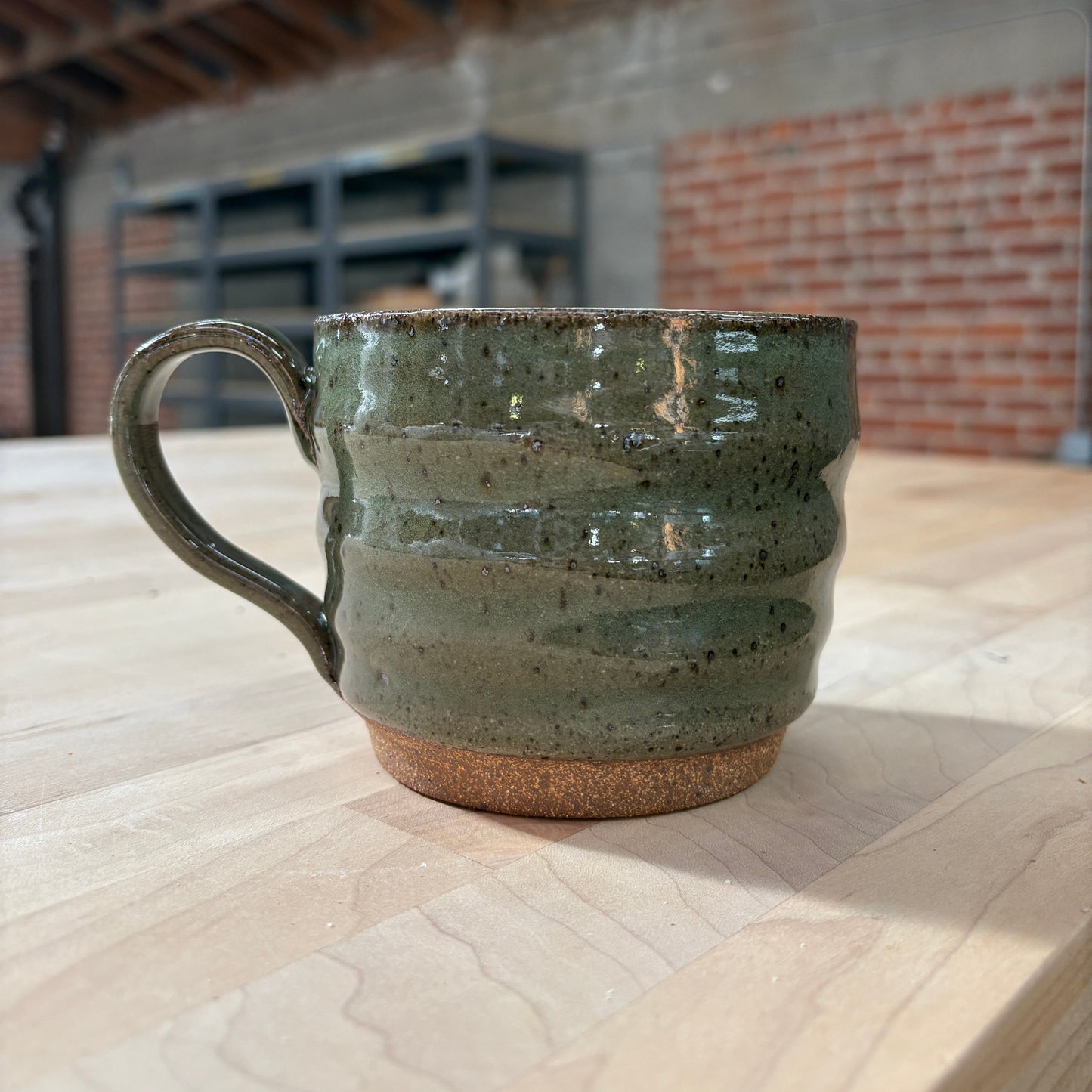 Groovy Multicolor Coffee Mug (14 oz.) | Clay by Tay