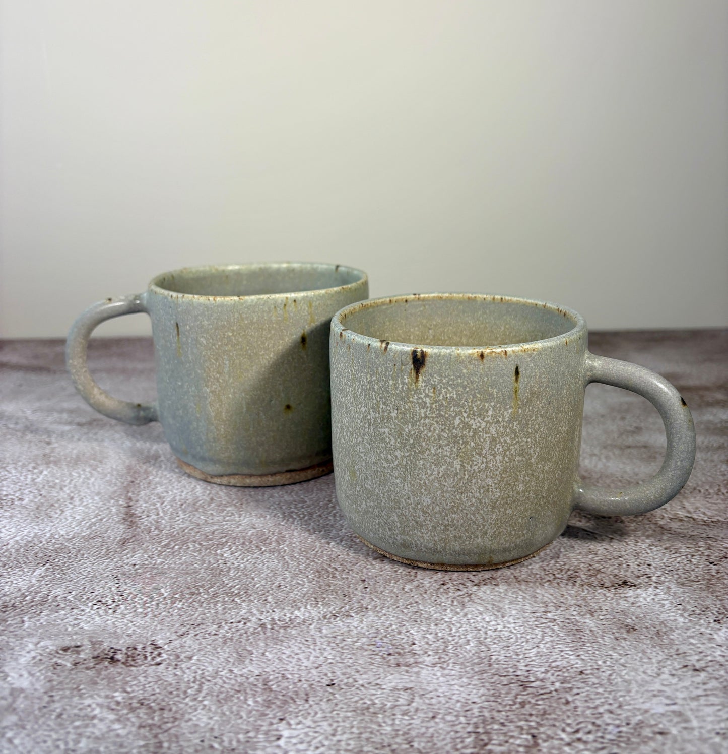 Everyday Ceramic Mug with Skinny Handle (12 oz.) | Robin’s Egg Blue