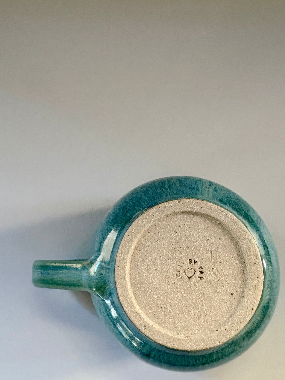 Wide Ceramic Coffee Mug (18 oz.) | Pacific Blue