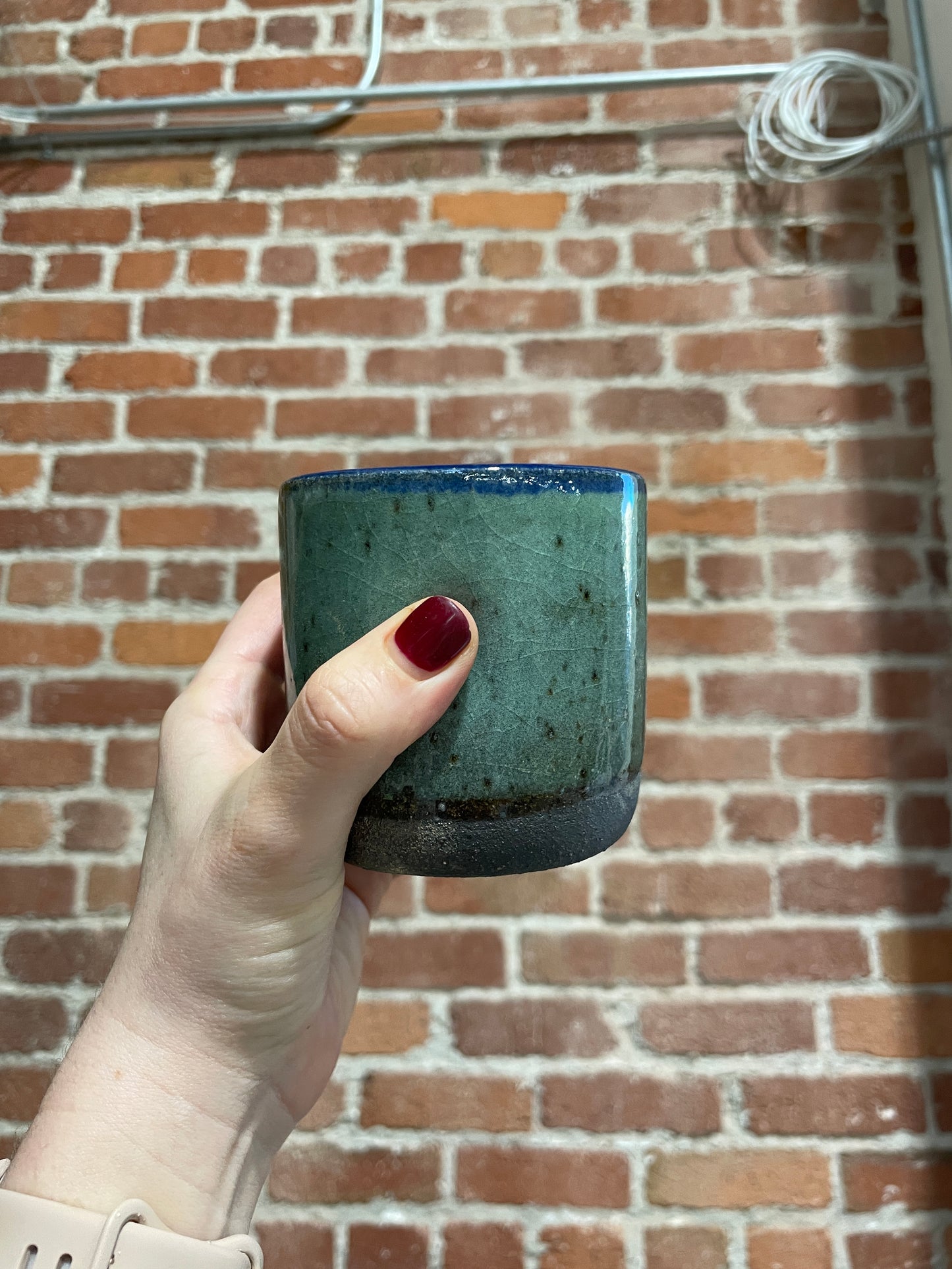 Ceramic Thumb Mug (10 oz.) | Clay by Tay